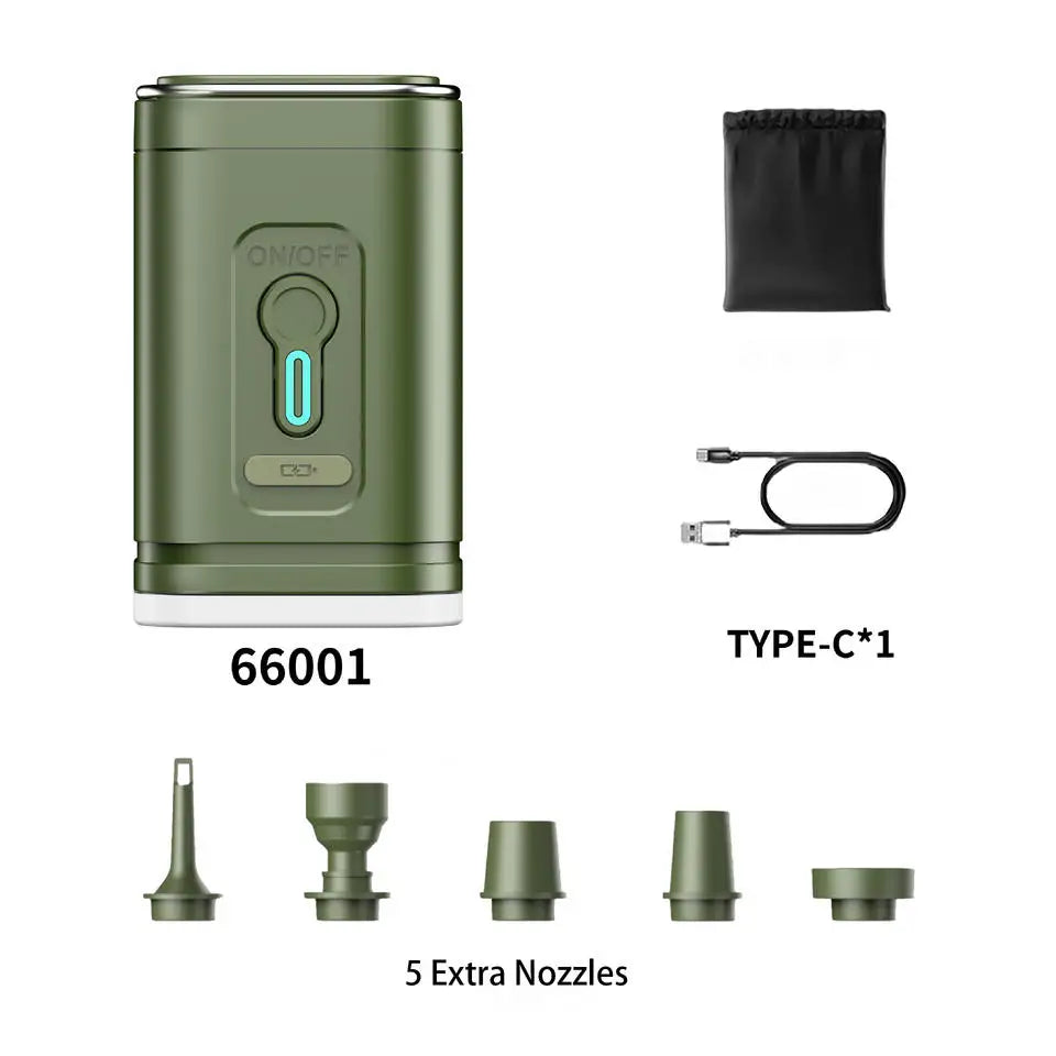 Mini Bomba de Aire Inalámbrica y Portátil Multiusos