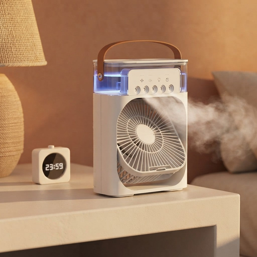 Mini Aire Acondicionado Portátil 3-en-1